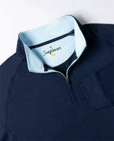 ECO Performance Quarter Zip - Navy Blue