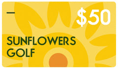 E-Gift Card - Sunflowers Golf