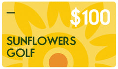 E-Gift Card - Sunflowers Golf