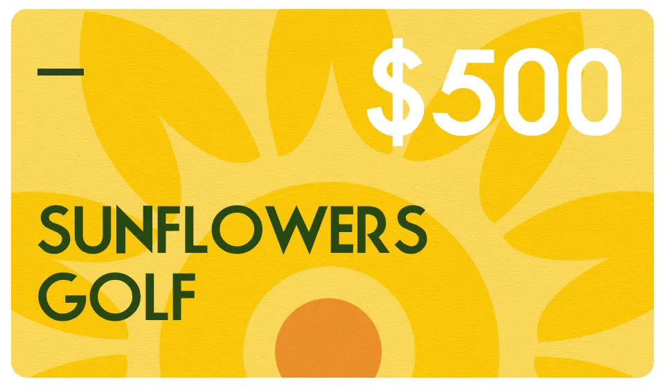 E-Gift Card - Sunflowers Golf