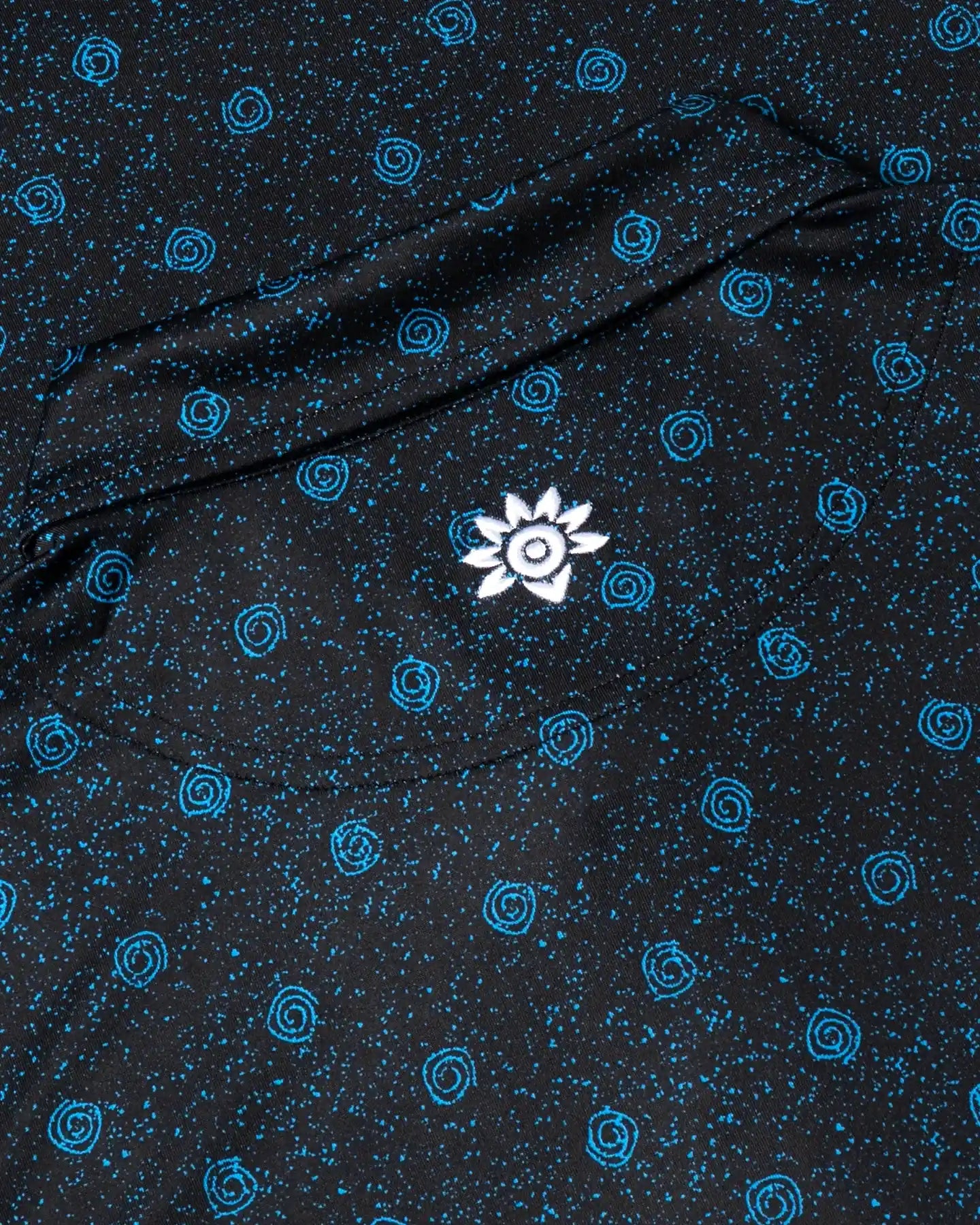 Starry Night Golf Polo- Sunflowers Golf