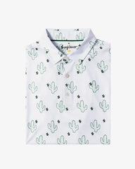 Western Polo Shirt - Sunflowers Golf