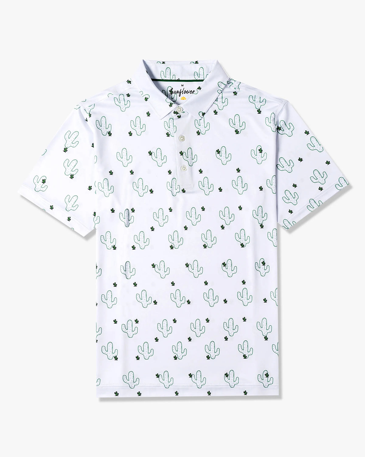 Western Polo Shirt - Sunflowers Golf