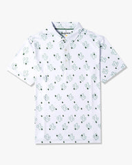 Western Polo Shirt - Sunflowers Golf