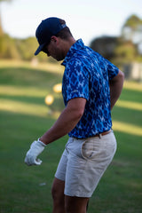 Diamonds All Day Golf Polo - Sunflowers Golf